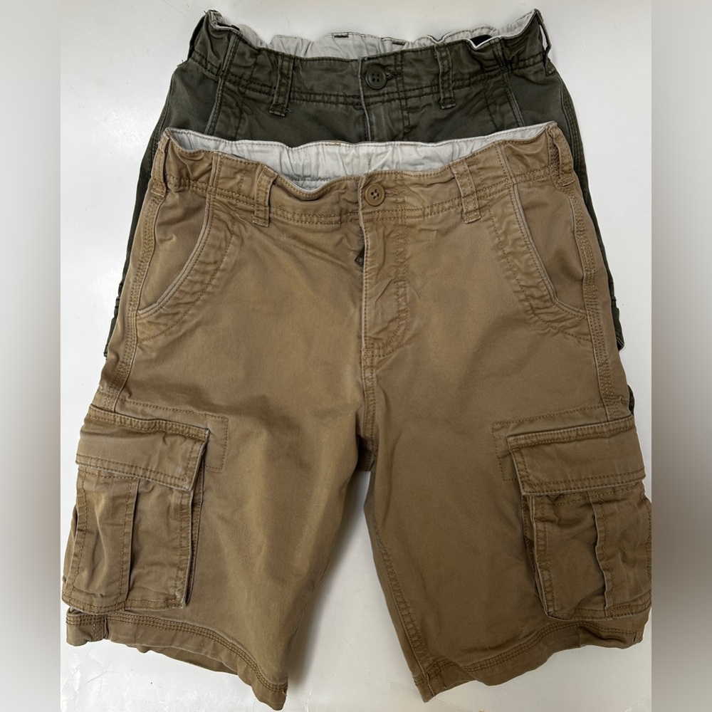 GAP Kids Cargo Shorts, Lot of 2, Size 14